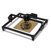 Machine de gravure laser TWOTREES® TOTEM 2.5W Puissance 400x300mm Zone de gravure laser Imprimante laser CNC noire