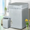 Machine à laver anti-poussière fermeture éclair couverture Turbine rouleau rondelle protection solaire étanche protecteu
