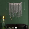 Macramé Toile De Fond Rideaux Suspendus Bo ho Mariage Cintre Coton Mur Art Décor À La Maison