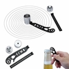 Magcon Tool Design Dessin Règle Métallique Courbe Mini Boussole Rapporteur Combo-Cercles Modèles de Dessin
