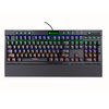 Magic Refiner MK12 RGB Mécanique Gaming Clavier USB Filaire Rétroéclairage Mécanique Optique Commutateur 104 Touches Pou