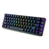 MAGIC-REFINER MK14 Clavier Mécanique 68 Touches abdos Touches Suspendues Translucides Interrupteur Bleu Anti-Ghosting RV