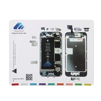 Magnétique,  projet,  mat,  vis,  gardien,  carte,  carte,  professionnel,  guide,  iPhone 6s / 6s plus