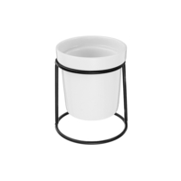 Maison Jardinage En Céramique Pot De Fleur En Métal Rack Jardin Plante Succulente Titulaire Vase Décorations