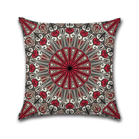 Mandala Middle East Arménie Inde Oriental Bliss Fleur Arabesque Housse De Coussin Canapé Taie Doreiller