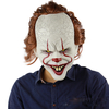 Masque de Clown effrayant Pennywise Cosplay Halloween Latex effrayant Joker Stephen masques fournitures de fête pour adu