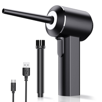 MECO ELEVERED Air Duster 100W 45000RPM Nettoyeur de clavier rechargeable sans fil portable Machine de nettoyage de burea