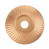 Meule à bois disque rotatif ponçage outil de disque de sculpture sur bois outil de mise en forme de disque abrasif pour