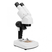 Microscope binoculaire stéréoscopique 20X 40X portable avec source lumineuse LED