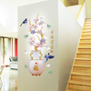 Miico SK9335 Vase Peinture Autocollant Salon Chambre Chambre Porte Fond Décoratif Sticker Mural