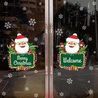 Miico XH7245 Sticker Décoration de Noël Décoration de la maison et de la fenêtre