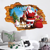 Miico XH7247 Christmas Sticker Home Sticker Décoration Fenêtre et Sticker Mural Shop Décoratif Stickers
