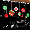 Miico XH7248 Sticker Décoration de Noël Décoration de la maison Sticker fenêtre et sticker mural Stickers décoratifs