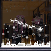 Miico XL802 Christmas Sticker Home Sticker Décoration Fenêtre et Sticker Mural Shop Décoratif Stickers