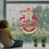 Miico XL830 Christmas Sticker Home Sticker Décoration Fenêtre et Sticker Mural Shop Décoratif Stickers