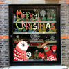 Miico XL866 Christmas Sticker Home Sticker Décoration Fenêtre et Sticker Mural Shop Décoratif Stickers