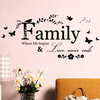 Miico ZY8346 Stickers Décoratifs Stickers Muraux Décor DIY Autocollants Décoration de Chambre