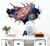 Miico3DCreativePVCStickersMuraux Décor À La Maison Art Mural Amovible Étoile Sky Monde Sti