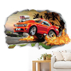 Miico3DCreativePVCStickersmuraux Home Decor murale Art amovible voiture Stickers muraux