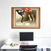 Miico Creative 3D Football Jeu Cadre PVC Amovible Home Room Décoratif Mur Décor Décor Autocollant
