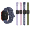 Mijobs 20mm montre de remplacement de bracelet en Silicone Bande pour Amazfit Bip Pace Youth montre intelligente Non ori