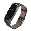 Mijobs Bracelet de Rechange en Cuir pour Xiaomi MiBand 2 Bracelet Intelligent