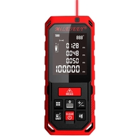 Mileseey S2 50M 70M 100M 120M télémètre Laser rouge Rechargeable nouveau télémètre Laser mesure Laser outils dangle