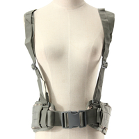 Militaire Nylon Ceinture de Combat à la taille Molle avec harnais tactique réglable Soft accessoires de chasse unisexes