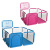 Millhouse Baby Toddler Playpen Interactive for Under 36 Months Kids Playing Learning Playard Ocean Ball Safety Gate 4 Pa