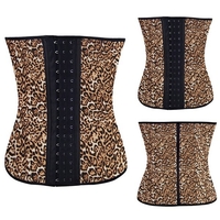 Minceur Os Latex Caoutchouc Taille Formateur Corps Façonnant Shaper Cincher Underbust Corset