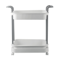 MINGJUNYANG 2/3 Tiers Multifonction Panier De Rangement Rack Panier Plancher Cuisine Salon Chambre