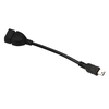 Mini 5 broches mâle vers USB 2.0 type A femelle Jack OTG adaptateur hôte câble court