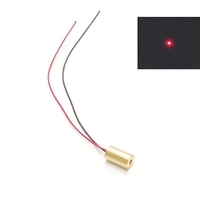 MINI 650nm 5mW 9mm 3V Tête Laser Point Rouge Lampe de Positionnement Laser Module Laser Semi-conducteur