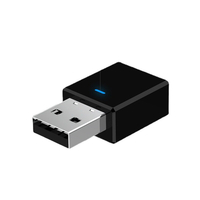 Mini adaptateur Bluetooth USB 5.0 Ordinateur Audio sans fil Deux en One Récepteur audio Transmetteur de lecteur gratuit