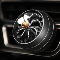 Mini Air Force 8 Car LED Air Vent Mount Perfume Clip Fan Désodorisant Parfum Parfum Décoration