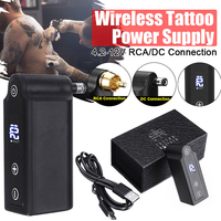 Mini alimentation dénergie sans fil de tatouage Batterie pour la machine de tatouage RCA / DC
