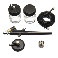 Mini aérographe Spray Kit 22cc Tasse dencre Tuyau Airbrush Paint Art Kit Outil Peintre