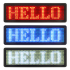 Mini Bluetooth Digital LED Badge Module DIY Programmable Scrolling Message Support 15 Langues USB Rechargeable