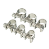 Mini bride dagrafe de tuyau dacier inoxydable de 6mm-13mm pour le tuyau dessence de tuyau de carburant