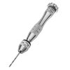 Mini broche à main 0.6-3.0mm avec 10 po 0, 8-3mm Boutons de forage Twist Set Wood Bodhi Outil de forage en plastique