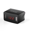 Mini chargeur de voiture double USB OBD chargeant 12V 24V avec la prise de chargeur de voiture daffichage de tensio