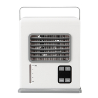 Mini climatiseur portable USB 2 vitesses humidificateur de refroidissement purificateur ventilateur de bureau