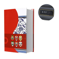 Mini coffre-fort livres Hiddens argent boîte secrète sécurité coffre-fort serrure clé casier mot de passe artisanat livr