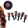 Mini craies pour les cheveux Crayons professionnels pour les cheveux Multicolor Color Dye Temporaire Hair Dye Peigne Soi