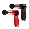 Mini écran tactile pliable LCD Pistolet de massage Fonction de compression à chaud Muscle Fascia Relex Massager Masseur