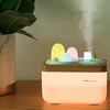 Mini Desktop Night Light Humidifier Aroma Diffuser 420ml Ultrasonic Ionizer Indoor Car Atomizer ABS Matériel