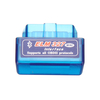 Mini ELM327 bluetooth V1.5 OBD2 II outil de Diagnostic de voiture Scanner automatique EOBD pour téléphone Android bleu