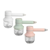 Mini hachoir à ail électrique 300 ml 2 en 1 petit hachoir à nourriture portable sans fil hachoir à ail étanche avec char