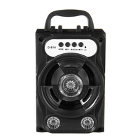 Mini haut-parleur sans fil Bluetooth haut-parleur extérieur portable LED Support FM Radio TF Carte