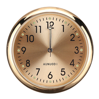 Mini horloge lumineuse portative de bâton de voiture en métal appropriée au bureau à la maison
